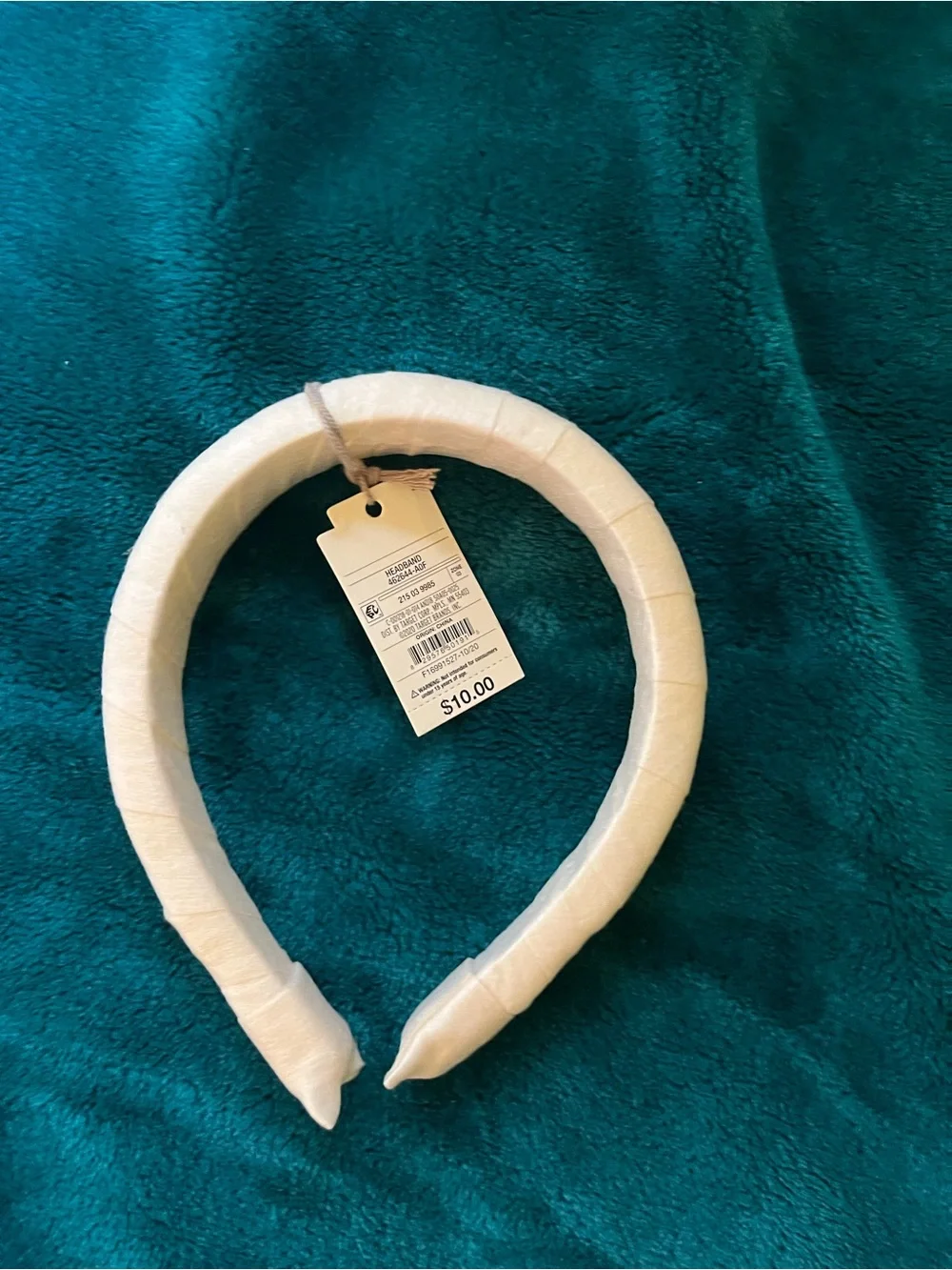 a new day Ivory Padded Kids Headband NWT